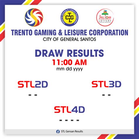 stl gensan result today 10am